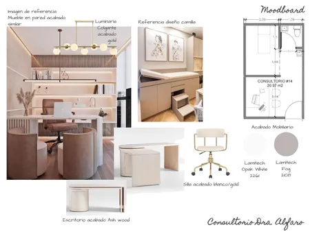 Consultorio Dra.Alfaro. 2 Interior Design Mood Board by Noelia Sanchez on Style Sourcebook