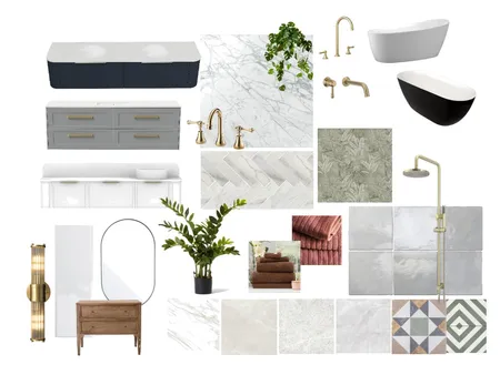 main bathroom Interior Design Mood Board by dellioso on Style Sourcebook