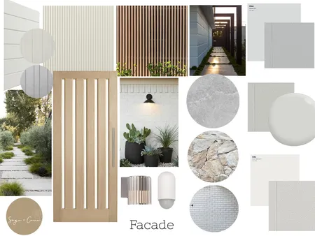 Loreen & Greg Facade Interior Design Mood Board by Sage & Cove on Style Sourcebook