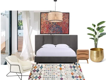 Ecclectic bedoom Interior Design Mood Board by siamz on Style Sourcebook