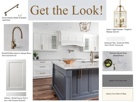 Grey Kitchen Interior Design Mood Board by bindivella on Style Sourcebook