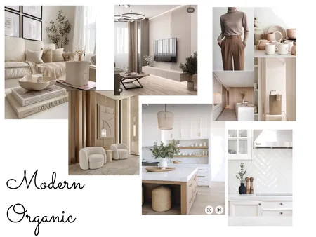 Modern Organic Interior Design Mood Board by Beata Toth on Style Sourcebook