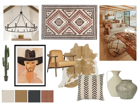 Southwest Style Interior Design Mood Board by egreen224@gmail.com on Style Sourcebook