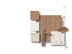Terracotta & Terrazzo Interior Design Mood Board by Sarah Bourke Interior Design on Style Sourcebook