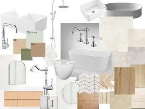 bathroom moodboard Interior Design Mood Board by cherleenlit on Style Sourcebook