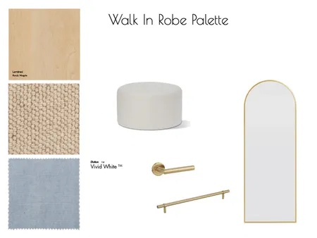 Walk In Robe Palette Interior Design Mood Board by EbonyPerry on Style Sourcebook