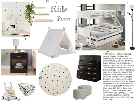 Kids room Interior Design Mood Board by desiredesigns on Style Sourcebook