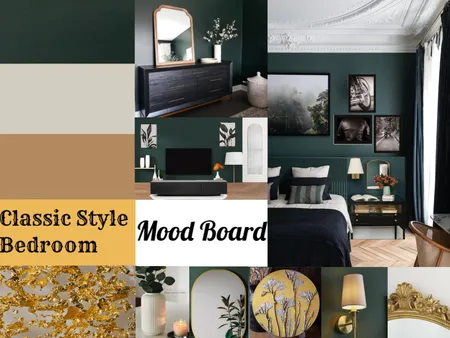Classic Bedroom Mood Board Interior Design Mood Board by Sofitá on Style Sourcebook