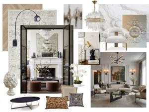 Transitional Interior Design Mood Board by slavasta77@gmail.com on Style Sourcebook