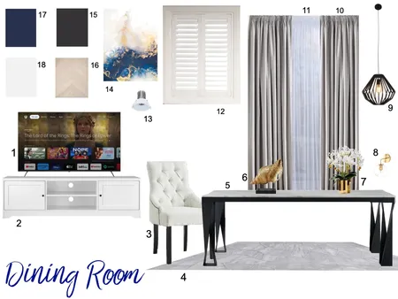 Dining Room Interior Design Mood Board by Izzy_Zara on Style Sourcebook