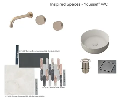 Inspired Spaces - Yousseff WC Interior Design Mood Board by sales@mfmarket.com.au on Style Sourcebook