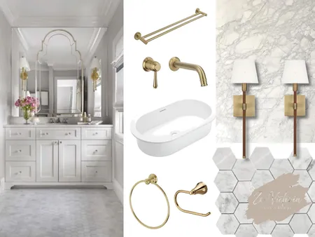 Ivanhoe house - Guest Bathroom Interior Design Mood Board by Zoe Victoria Design on Style Sourcebook