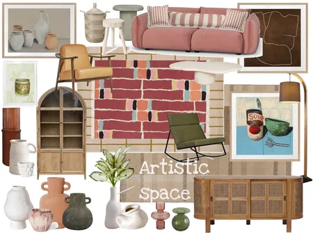 Artistic space Interior Design Mood Board by anastasiasabina on Style Sourcebook