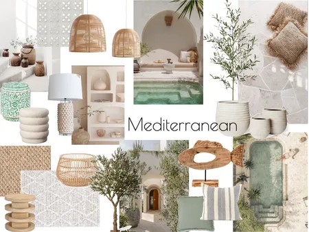 Mediterranean Interior Design Mood Board by Meg_Jeffery on Style Sourcebook