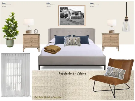 Duncan master bed Interior Design Mood Board by De Novo Concepts on Style Sourcebook