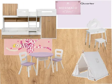 Little girls Bedroom Interior Design Mood Board by ElTaso Interiors on Style Sourcebook