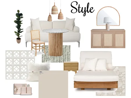 Gaia's Neutral Pallette Interior Design Mood Board by Sophistica8yourstyle@gmail.com on Style Sourcebook