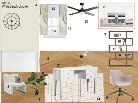 study room Interior Design Mood Board by galldavidovitch@gmail.com on Style Sourcebook