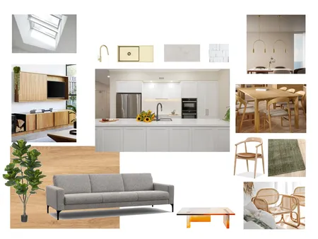 SAMPLE BOARD 3 - KITCHEN, DINING, LIVING Interior Design Mood Board by Beks0000 on Style Sourcebook