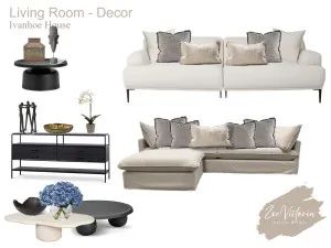 Ivanhoe House - Living Room Decor Interior Design Mood Board by Zoe Victoria Design on Style Sourcebook
