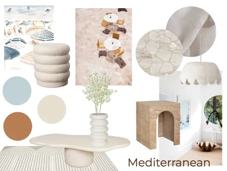 Mediterranean Mood Board Interior Design Mood Board by taylasnowball on Style Sourcebook