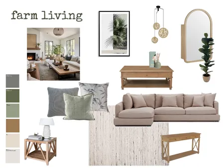 farmhouse livingroom Interior Design Mood Board by Andrea_Ottman on Style Sourcebook