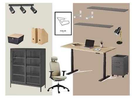 Werkkamer Interior Design Mood Board by Studio Plus on Style Sourcebook