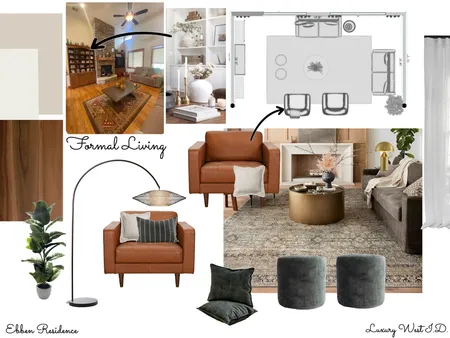 Brenda Ebben Residence-Formal Living Interior Design Mood Board by LUX WEST I.D. on Style Sourcebook