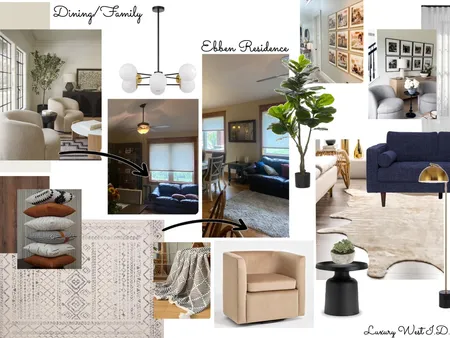 Brenda Ebben Residence-Dining/Family Interior Design Mood Board by LUX WEST I.D. on Style Sourcebook