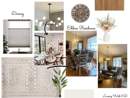 Brenda Ebben Residence-Dining Interior Design Mood Board by LUX WEST I.D. on Style Sourcebook