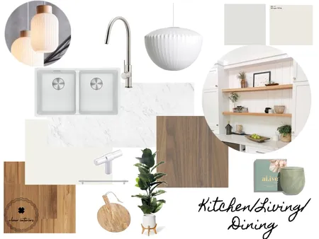 Dalton Kitchen Living Dining Interior Design Mood Board by CloverInteriors on Style Sourcebook