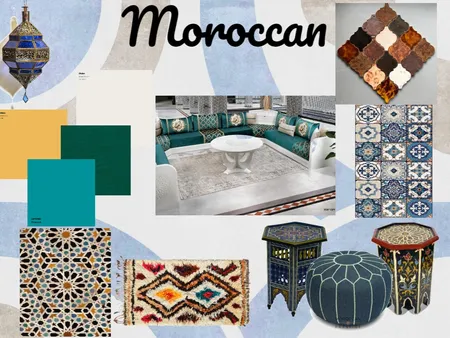 Moroccan Interior Design Mood Board by TorHanyo on Style Sourcebook