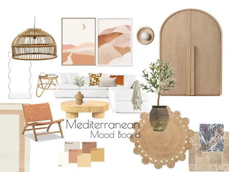 mediterranean Interior Design Mood Board by moneil on Style Sourcebook