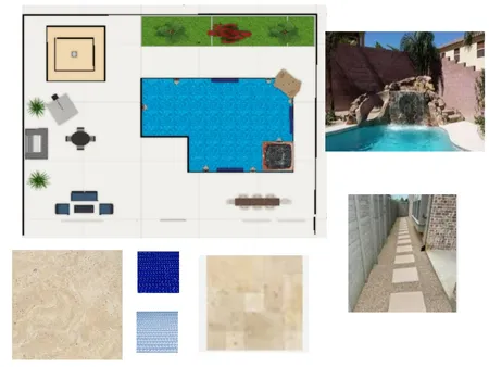 Campbell Estate Pool Interior Design Mood Board by The DreamStyles AZ on Style Sourcebook