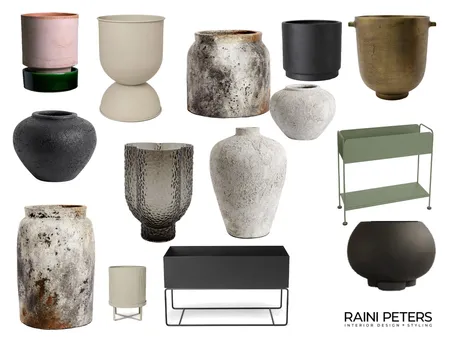 Plants and pots Interior Design Mood Board by hello@rainipeters.com on Style Sourcebook