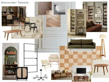 Majora Branka Vukosavljevica - Dnevna soba + Trpezarija Interior Design Mood Board by nina.grujic on Style Sourcebook