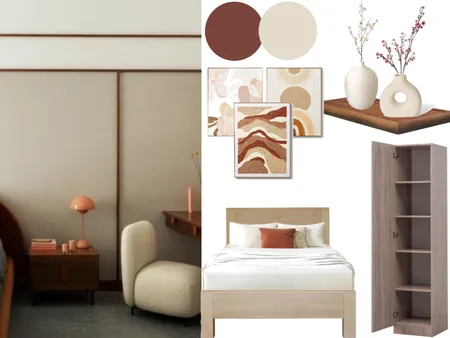 Bachelor's Room Interior Design Mood Board by Vaishali on Style Sourcebook