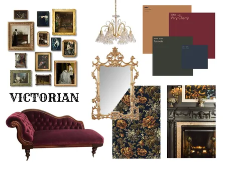 VICTORIAN Interior Design Mood Board by thilay on Style Sourcebook