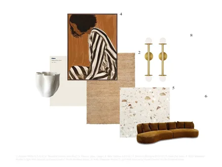 Tonal Living Interior Design Mood Board by Siilk_interiors on Style Sourcebook