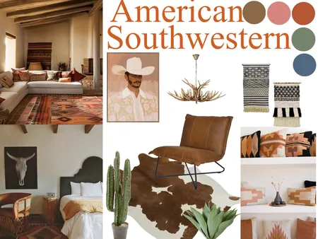 American southwestern Interior Design Mood Board by Clairemcgirr on Style Sourcebook
