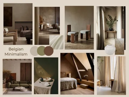 Belgian Minimalism Interior Design Mood Board by meginwonderlnd on Style Sourcebook
