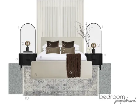 Taylor Bedroom Interior Design Mood Board by Myamya on Style Sourcebook