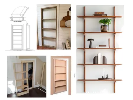 E_G Door book shelf Interior Design Mood Board by Raini Peters Interior Design + Styling on Style Sourcebook