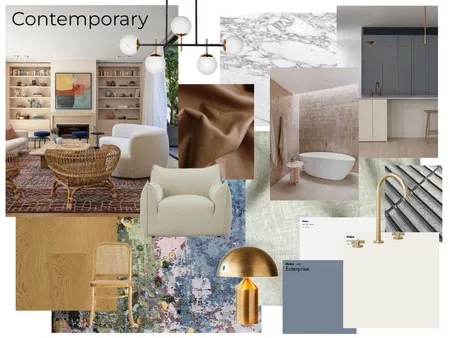 Contemporary Interior Design Mood Board by Kelly Brawn on Style Sourcebook