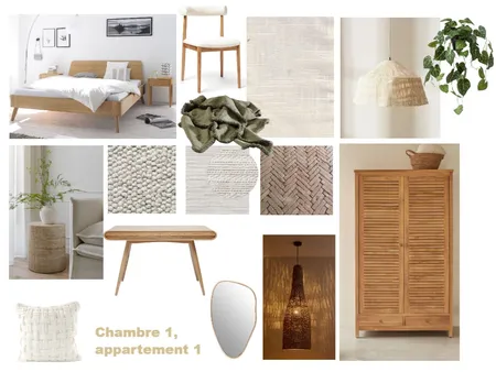 Chambre1, appartement 1 Interior Design Mood Board by MiaKarim on Style Sourcebook