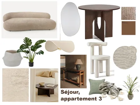 Séjour, appartement 3 Interior Design Mood Board by MiaKarim on Style Sourcebook