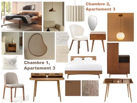 Chambre1-2, appartement 3 Interior Design Mood Board by MiaKarim on Style Sourcebook