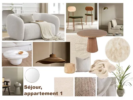 Séjour, appartement 1 Interior Design Mood Board by MiaKarim on Style Sourcebook