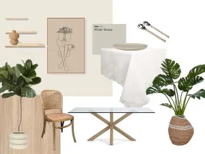 Unit staging- Dining room Interior Design Mood Board by Moodi Interiors on Style Sourcebook