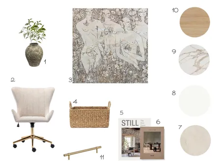 Office/Sample Area Interior Design Mood Board by EbonyPerry on Style Sourcebook